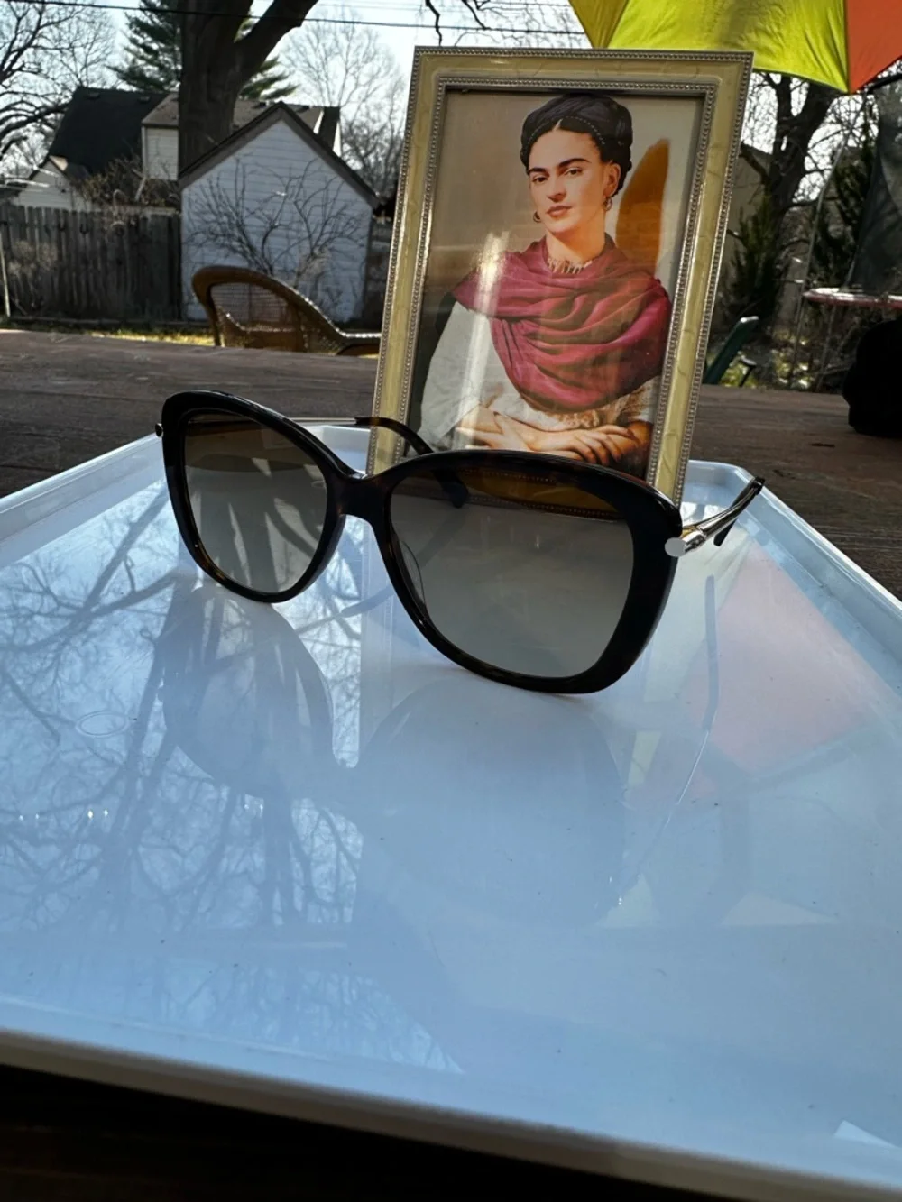 Longchamp Sunglasses LO610S Tortoiseshell Gradient w/ Case NWT
